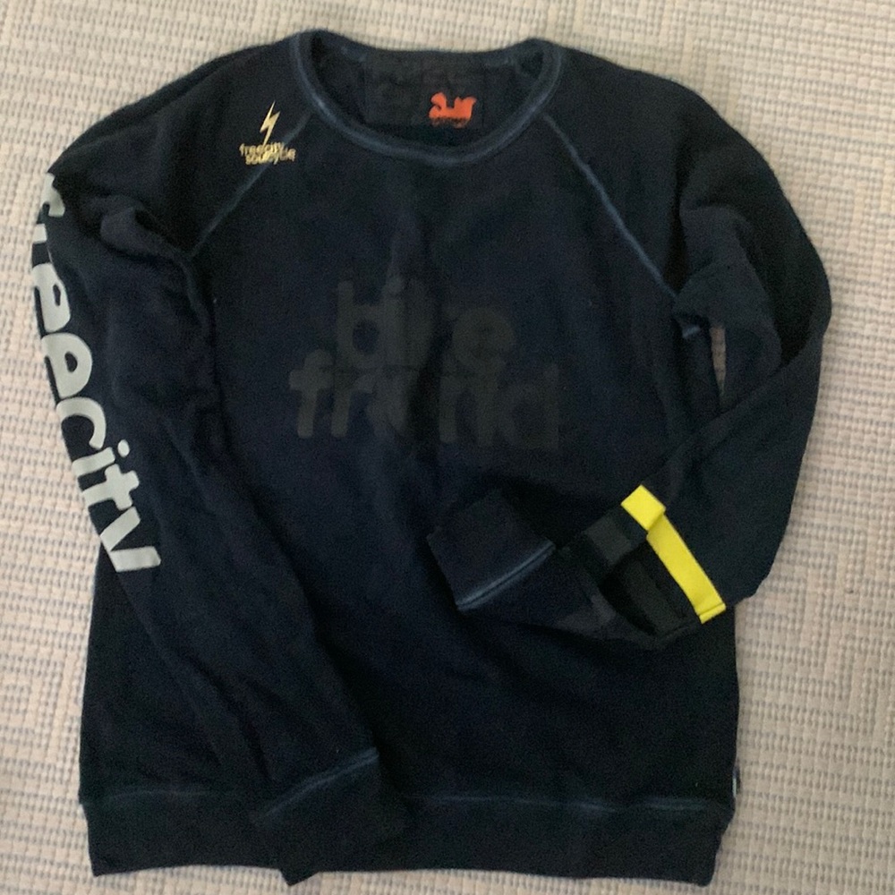 SoulCycle free city collab thin sweatshirt
